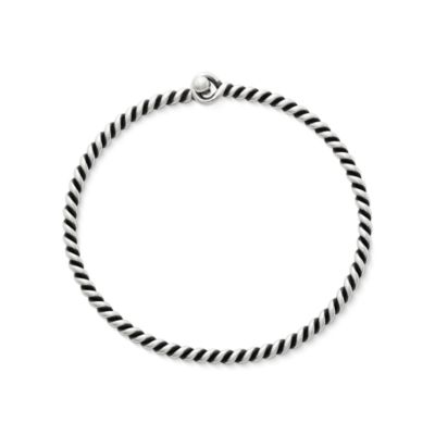 Twisted Wire Hook-On Bracelet