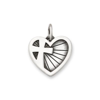 God's Light Heart Charm