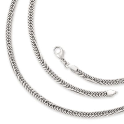 Rectangle Foxtail Necklace