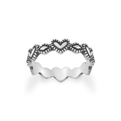 Hearts and Beads Ring